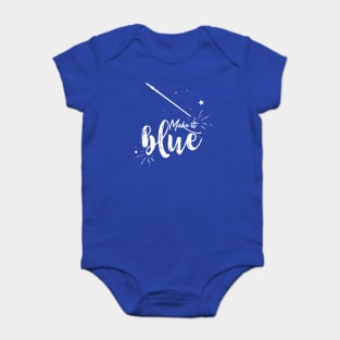 Make It Blue Baby Bodysuit